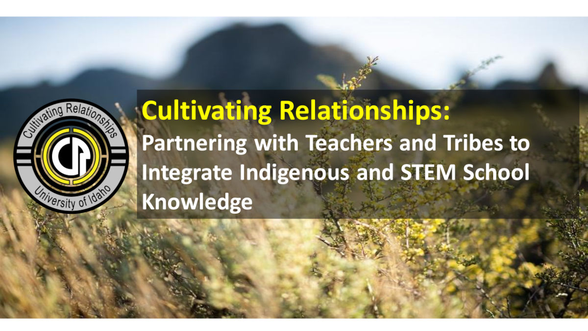 Cultivating Relationships Slide