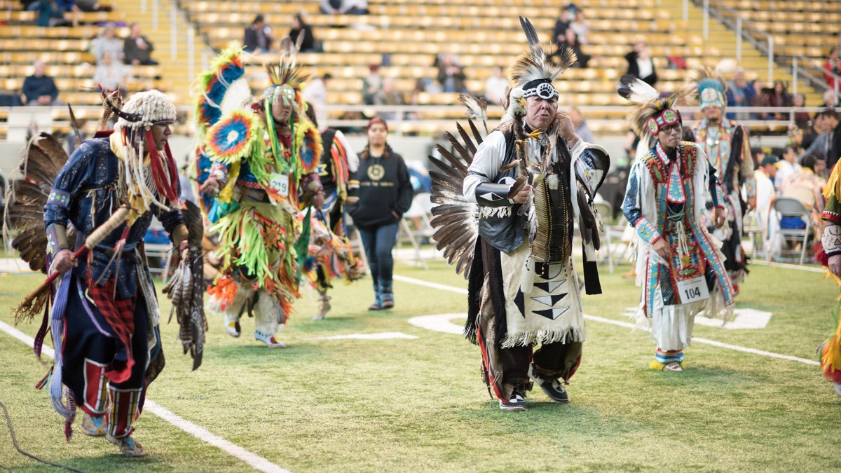 Tutxinmepu Powwow in the ASUI Kibbie Activity Center